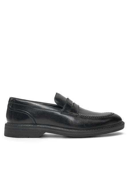 Clarks Mokasyny Aldwin Step 26178429 Czarny. Czarne mokasyny męskie Clarks, ze skóry. Za 399.99 zł.