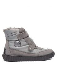 Primigi Śniegowce GORE-TEX 8935511 D Szary. Szare kozaki dziewczęce Primigi, bez wzorów, z gore-texu, bez obcasa. Za 489.99 zł.