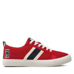 Tenisówki Helly Hansen. Czerwone trampki i tenisówki męskie Helly Hansen, bez wzorów, bez zapięcia. Za 179.99 zł.
