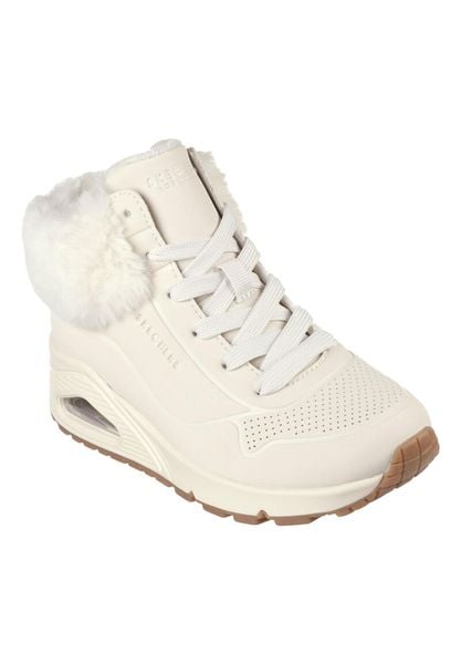 Buty SKECHERS UNO-FALL AIR Biały. Brązowe obuwie trekkingowe damskie Skechers. Za 249.99 zł.