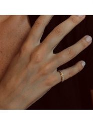 OR Carats Złoty pierścionek z diamentem rozmiar: 60. Żółte pierścionki damskie OR Carats, z diamentem, złote. Za 1,739.99 zł.