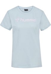 Koszulka damska Hummel Mover. Fioletowe t-shirty damskie HUMMEL, s, bez wzorów, z bawełny, bez kołnierzyka. Za 103.00 zł.