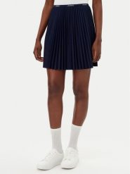 Lacoste Spódnica plisowana JF1403 Granatowy Regular Fit. Niebieskie spódniczki damskie Lacoste, l, bez wzorów, z syntetyku, plisowane. Za 659.99 zł.