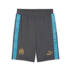 Krótki OM King. Szare szorty męskie Puma, l, z materiału, na fitness i siłownię. Za 193.00 zł.