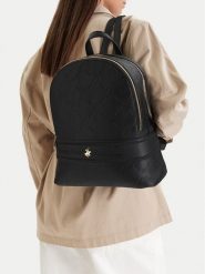 Beverly Hills Polo Club Plecak EO-BHPC-L-014-09 Czarny. Czarne plecaki damskie Beverly Hills Polo Club, bez wzorów, z materiału. Za 299.99 zł.