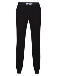 DKNY Spodnie dresowe w kolorze czarnym rozmiar: XL. Czarne spodnie dresowe męskie DKNY, bez wzorów, z bawełny. Za 108.95 zł.