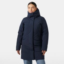 Parka dla kobiet Helly Hansen Pro HT. Niebieskie parki damskie Helly Hansen, na zimę, bez wzorów. W wyprzedaży za 1,545.50 zł.