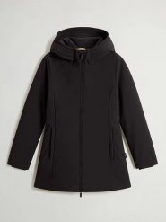Woolrich Parka puchowa "New Firth" w kolorze czarnym rozmiar: S. Czarne parki damskie Woolrich, s, bez wzorów, z puchu. Za 1,779.06 zł.