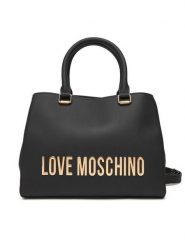 LOVE MOSCHINO Torebka JC4022PP0NKD0000 Czarny. Czarne torebki klasyczne damskie Love Moschino, bez wzorów, ze skóry, bez dodatków. Za 829.99 zł.
