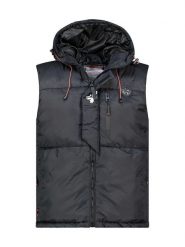 Canadian Peak Kamizelka pikowana "Vetincelleak" w kolorze czarnym rozmiar: XL. Czarne kamizelki męskie Canadian Peak, xl, z materiału. Za 173.99 zł.