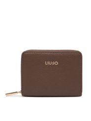 Liu Jo Portfel AF6156 E1019 Brązowy. Brązowe portfele damskie Liu Jo, bez wzorów, ze skóry. Za 249.99 zł.