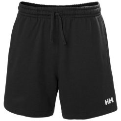Szorty Helly Hansen Terry Loop. Czarne spodenki sportowe damskie Helly Hansen, bez wzorów, z materiału, eleganckie. Za 232.00 zł.