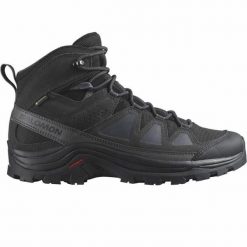 Buty górskie Salomon Quest Rove Gore-Tex. Czarne buty trekkingowe męskie Salomon, z gore-texu, bez zapięcia, trekkingowe, gore-tex. Za 657.00 zł.