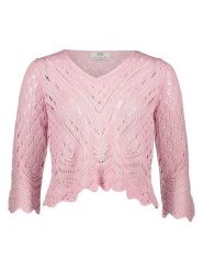 JDY Sweter "New Sun" w kolorze jasnoróżowym rozmiar: S. Różowe swetry klasyczne damskie JDY, s, bez kołnierzyka. Za 88.02 zł.