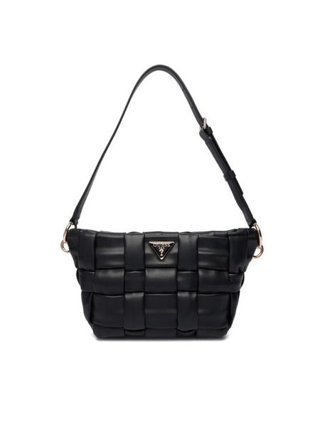 Guess Torebka Marion HWWG80 72170 Czarny. Czarne torebki klasyczne damskie Guess, z aplikacjami, ze skóry, bez dodatków. Za 679.99 zł.