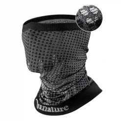 Komin narciarski Qunature bandana sportowa unisex. Czarne szaliki i kominy damskie QUNATURE, na zimę, bez wzorów. Za 39.99 zł.
