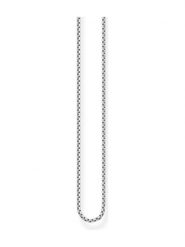 Thomas Sabo Srebrny naszyjnik - dł. 90 cm rozmiar: 80 cm. Szare naszyjniki damskie thomas sabo, srebrne. Za 129.95 zł.