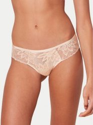 Triumph Stringi Amourette Charm Delight 10217915 Beżowy. Brązowe stringi damskie Triumph, bez wzorów, z syntetyku. Za 119.99 zł.