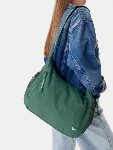 Reebok Torebka CEOWB-RBK-KL-004-09 Zielony. Zielone torebki klasyczne damskie Reebok, bez wzorów, z materiału, bez dodatków. Za 89.99 zł.