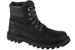 Buty do chodzenia męskie Caterpillar Cat Deplete WP Watwerproof. Czarne buty trekkingowe męskie CATerpillar, na zimę, z materiału, za kostkę, bez zapięcia, trekkingowe. Za 671.00 zł.