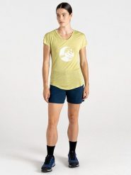 Dare 2b Koszulka sportowa "Serene Tee" w kolorze żółtym rozmiar: 38. Żółte bluzki sportowe damskie Dare 2b, bez wzorów, z wiskozy, bez ramiączek. Za 43.88 zł.