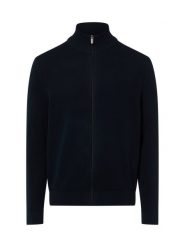 Nils Sundström Męski kardigan Mężczyźni Bawełna niebieski marmurkowy, S. Niebieskie kardigany męskie Nils Sundström, m, bez wzorów, z bawełny, bez kołnierzyka. Za 349.95 zł.