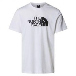 Koszulka sportowa męska The North Face Easy Tnf. Białe t-shirty sportowe męskie The North Face, m, z bawełny, bez ramiączek. Za 175.00 zł.