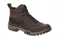 Buty trekkingowe Ecco Xpedition III. Brązowe buty trekkingowe męskie ECCO, z gumy, bez zapięcia, trekkingowe. Za 688.40 zł.