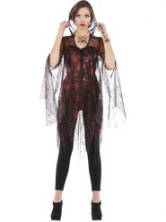 Rubie`s Kurtka kostiumowa w kolorze czarno-czerwonym rozmiar: 40/42. Czarne kurtki damskie s, bez wzorów, bez kaptura. Za 60.88 zł.