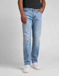 LEE WEST MĘSKIE SPODNIE JEANSOWE JEANSY WORN NEW HILL L70WMWIR 112142552. Niebieskie jeansy męskie Lee, na lato. Za 239.99 zł.