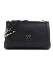 Guess Torebka "Noelle" w kolorze czarnym - 24 x 16 x 7 cm rozmiar: onesize. Czarne torebki klasyczne damskie Guess, z aplikacjami, z materiału, bez dodatków. Za 382.99 zł.