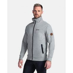 Męska bawełniana bluza Kilpi BOBBY-M. Czarne bluzy bez kaptura męskie Kilpi, m, z bawełny. Za 189.67 zł.