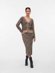 Vero Moda Kardigan w kolorze beżowym rozmiar: XS. Brązowe kardigany damskie Vero Moda, xs, bez wzorów. Za 65.38 zł.