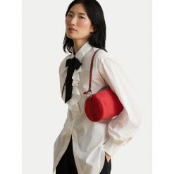 Torebka LAUREN RALPH LAUREN. Czerwone torebki klasyczne damskie Lauren Ralph Lauren, bez wzorów, bez dodatków. Za 1,299.00 zł.