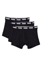 Bokserki męskie PUMA Everyday 3. Czarne bokserki męskie Puma, bez wzorów, z bawełny. Za 139.99 zł.