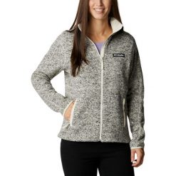 Damska bluza polarowa Columbia Weather z pełnym zamkiem błyskawicznym. Brązowe bluzy bez kaptura damskie Columbia, l, z polaru. W wyprzedaży za 415.00 zł.