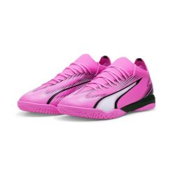 Buty piłkarskie męskie Puma Ultra Match It. Białe buty fitness męskie Puma, do piłki nożnej. Za 209.09 zł.