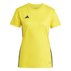 Koszulka damska adidas Tabela 23 Jersey. Czarne bluzki damskie Adidas, l, bez wzorów, z jersey, bez kołnierzyka. Za 62.00 zł.