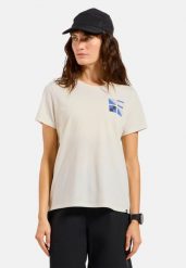 Koszulka z krótkim rękawem damska ODLO T-shirt crew neck s/s COTTON BLEND ODLO. Brązowe t-shirty damskie Odlo, m, bez wzorów, z bawełny, bez kołnierzyka. Za 209.99 zł.