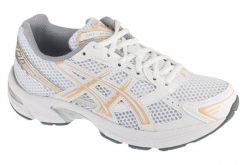 Buty sportowe Sneakersy damskie, Gel-1130. Białe buty sportowe na co dzień damskie Asics, bez wzorów, z materiału, trekkingowe. Za 399.99 zł.