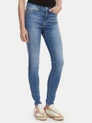 Tommy Jeans Jeansy Nora Mr DW0DW23084 Niebieski Skinny Fit. Niebieskie jeansy damskie Tommy Jeans. Za 449.99 zł.