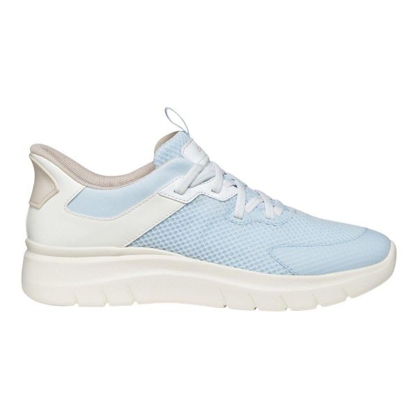 Baskets Femme Bleu Geox D PLUMMERY PLUS. Niebieskie obuwie trekkingowe damskie Geox. Za 359.50 zł.