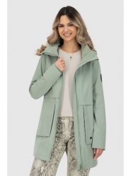Alife and kickin Parka w kolorze miętowym rozmiar: L. Zielone parki damskie Alife and Kickin, l, bez wzorów. Za 284.95 zł.
