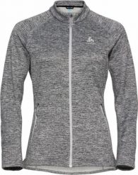 Bluza rozpinana bez kaptura damska ODLO Tencia Mid Layer Full Zip. Szare bluzy sportowe damskie Odlo, xs, z materiału. Za 366.60 zł.