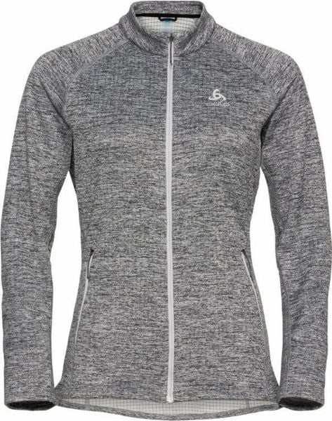 Bluza rozpinana bez kaptura damska ODLO Tencia Mid Layer Full Zip. Szare bluzy sportowe damskie Odlo, xs, z materiału. Za 366.60 zł.