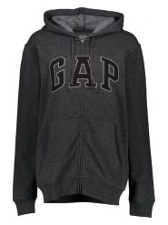 GAP Bluza w kolorze antracytowym rozmiar: M. Czarne bluzy z kapturem męskie GAP, m. Za 140.86 zł.