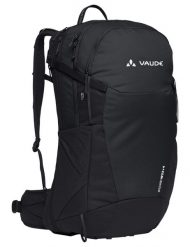 Plecaki 20-29L Damski Wizard 22+4. Czarne plecaki damskie Vaude, bez wzorów, z materiału. Za 679.35 zł.