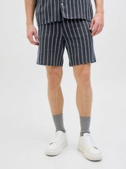 Jack & Jones Szorty "Jaiden" w kolorze granatowym rozmiar: XL. Niebieskie szorty męskie Jack & Jones, bez wzorów, z bawełny. Za 48.05 zł.