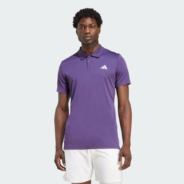 Koszulka Tennis Climacool FreeLift Polo. Fioletowe koszulki polo męskie Adidas, s, bez wzorów, bez ramiączek. Za 279.00 zł.
