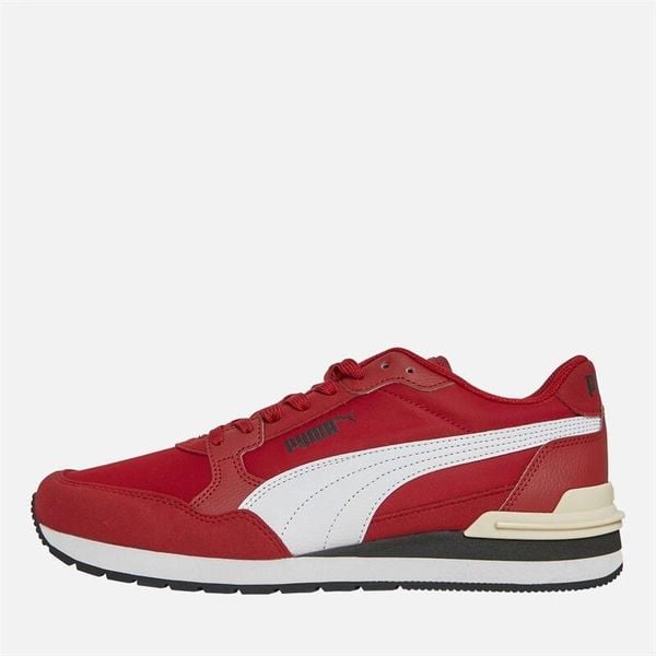 Buty Puma ST Runner v4 NL Dark Crimson-White (39906912). Białe buty sportowe na co dzień damskie Puma, z gumy, bez zapięcia, trekkingowe. Za 209.00 zł.